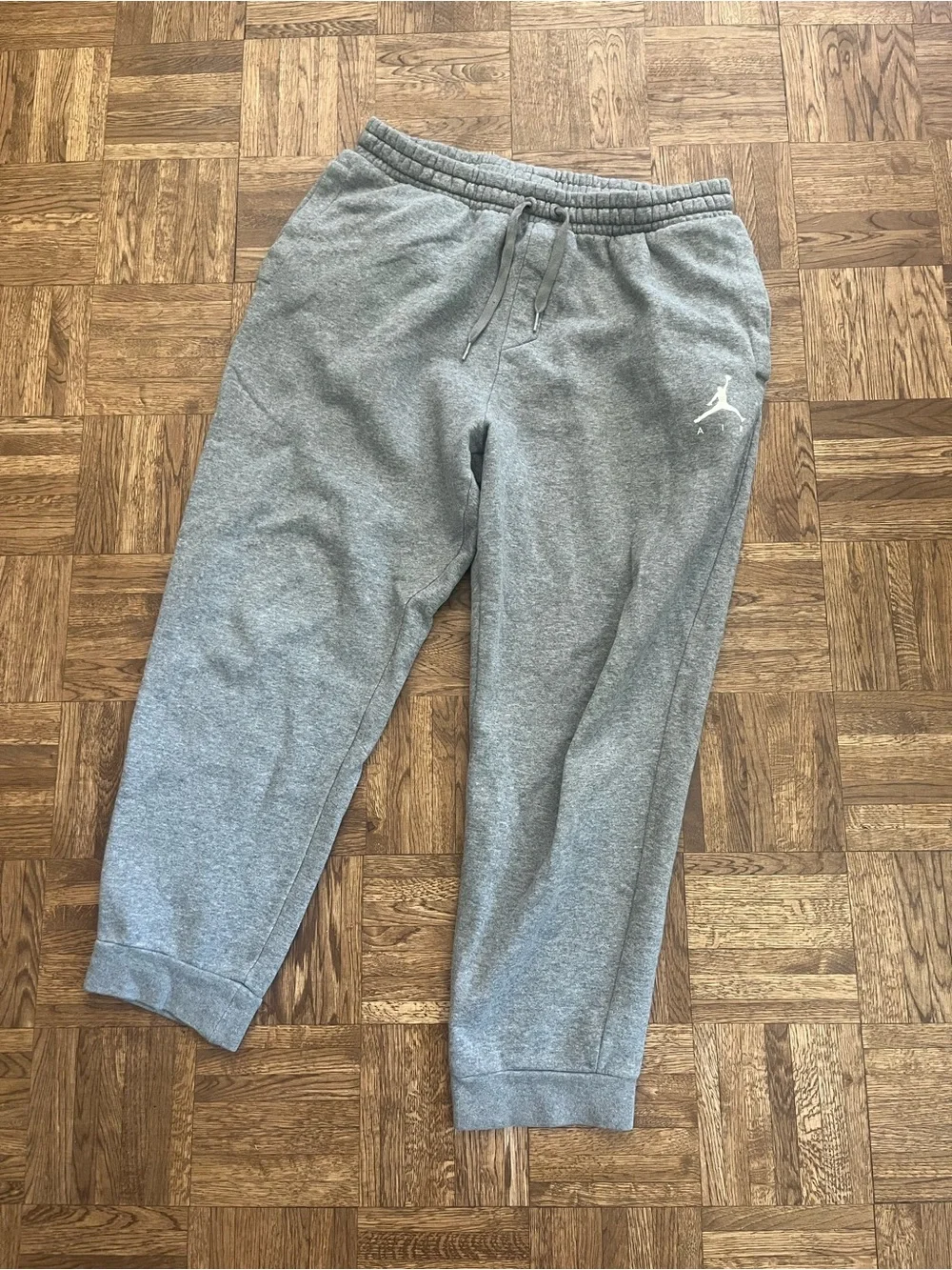 Jordan Jumpman Fleece Sweatpants Carbon Heather Grey Size XL